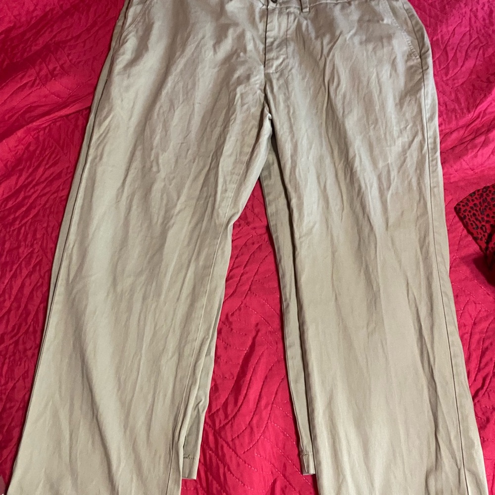 George Men's Light Khaki Chinos